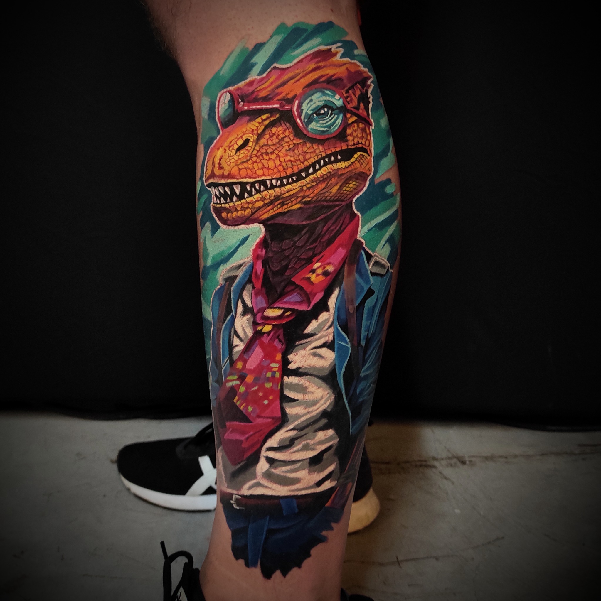 DINOCITYTATTOO – tatuaż dinozaura #6 – DINKZ ART